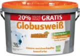 Globusweiß im Angebot bei Globus-Baumarkt in Menden Globusweiß Angebote von Baumarkt bei Globus-Baumarkt Menden für 33,00 €