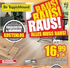 Design-Vinyl-Klick-Belag bei Ihr Teppichfreund im Prospekt "" für 16,99 €