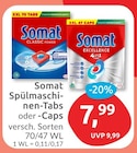 Spülmaschinen-Tabs im budni Prospekt Spülmaschinen-Tabs von Somat im aktuellen budni Prospekt für 7,99 €