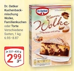 Aktuelle Torte Angebote bei GLOBUS in Oberhausen Aktuelles Kuchenbackmischung Wolke Angebot bei GLOBUS in Oberhausen ab 2,99 €