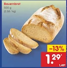 Bauernbrot im Angebot bei Netto Marken-Discount in Aachen Bauernbrot Angebote bei Netto Marken-Discount Aachen für 1,29 €