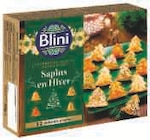 Coffret de petits feuilletés surgelés Sapin en Hiver - Blini en promo chez U Express Saumur à 3,77 €
