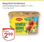 Brühe Familiendose Angebote von Maggi bei GLOBUS Trier für 2,99 €