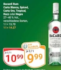 Carta Blanca Angebote von Bacardi bei GLOBUS Bochum für 9,99 €