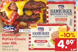 Hamburger Patties Classic oder XXL von American Style für 4,89 € bei Netto Marken-Discount im Angebot Hamburger Patties Classic oder XXL von American Style im aktuellen Netto Marken-Discount Prospekt