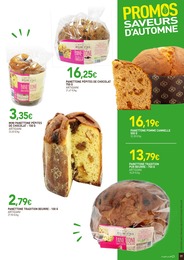 Prix et réduction Viennoiserie dans le prospectus NaturéO en cours Offre Viennoiserie dans le catalogue NaturéO du moment à la page 17