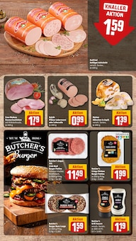 Wurst im REWE Prospekt "Dein Markt" mit 22 Seiten (Bergisch Gladbach)