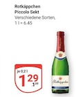 Piccolo im Angebot bei GLOBUS in Erlangen Piccolo Angebote von Rotkäppchen bei GLOBUS Erlangen für 1,29 €