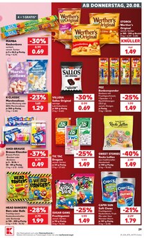 Süßigkeiten im Kaufland Prospekt "Hier bin ich richtig" mit 60 Seiten (Wuppertal)
