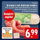 Bratwurst mit Kohlrabi Gemüse Angebote bei EDEKA Osnabrück für 6,99 €