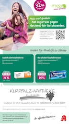 mea - meine apotheke Prospekt für Maikammer mit 4 Seiten mea - meine apotheke Prospekt für Maikammer: "Unsere Oktober-Angebote", 4 Seiten, 01.10.2025 - 31.10.2025