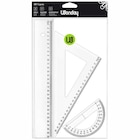 Bureau Vallée Bayonne - Promo Wonday - Kit de traçage 3 pièces Promo Wonday - Kit de traçage 3 pièces à 0,99 € dans le catalogue Bureau Vallée à Bayonne