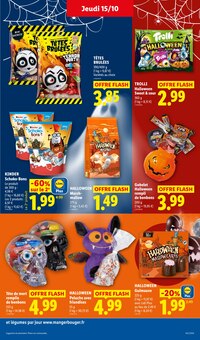 Promotion Peluche Enfant dans le prospectus Lidl, valable du 15/10/2026 au 21/10/2026 Promo Peluche Enfant dans le catalogue Lidl du moment à la page 35