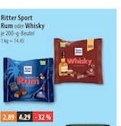 Rum im Angebot bei V-Markt in Kaufbeuren Rum Angebote von Ritter Sport bei V-Markt Kaufbeuren für 2,89 €