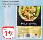 Maultaschen im Angebot bei GLOBUS in Herne Maultaschen Angebote von Bürger bei GLOBUS Herne für 1,49 €