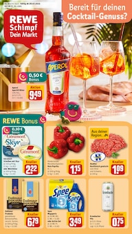 REWE Prospekt der KW 31 "Dein Markt" Aktueller REWE Prospekt "Dein Markt" Seite 1 von 22 Seiten