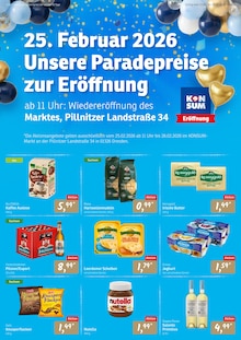 Butter im Konsum Prospekt "Preisparade" mit 12 Seiten (Dresden)