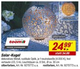 Solar-Kugel Angebote bei toom Baumarkt Remscheid für 24,99 €