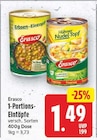 1-Portions-Eintöpfe von Erasco für 1,49 € bei E center im Angebot 1-Portions-Eintöpfe von Erasco im aktuellen E center Prospekt