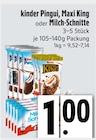 Pingui, Maxi King oder Milch-Schnitte von kinder im aktuellen EDEKA Prospekt für 1,00 €