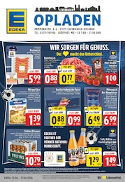 EDEKA Prospekt für Leverkusen: "Aktuelle Angebote", 24 Seiten, 22.06.2026 - 27.06.2026