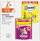 Katzensnacks im Angebot bei Müller in Bremen Katzensnacks Angebote von Whiskas bei Müller Bremen für 2,79 €