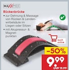 Netto Marken-Discount Mössingen - Rückenbrücke Angebot im Prospekt Rückenbrücke bei Netto Marken-Discount im Mössingen Prospekt für 9,99 €