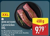 Lammrücken XXL Angebote von MEINE METZGEREI bei ALDI Nord Hattingen für 9,79 €