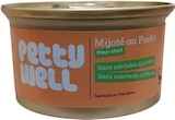 PÂTÉE BOUCHÉES EN SAUCE POUR CHAT SAVEUR POULET DINDE - Petty Well en promo chez Intermarché Super PÂTÉE BOUCHÉES EN SAUCE POUR CHAT SAVEUR POULET DINDE - Petty Well dans le catalogue Intermarché Super