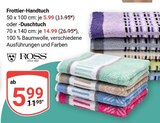 Frottier-Handtuch bei GLOBUS im Prospekt "" für 5,99 €