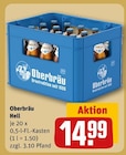 Hell von Oberbräu im aktuellen REWE Prospekt für 14,99 €