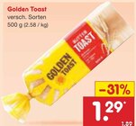 Golden Toast Angebote von Golden Toast bei Netto Marken-Discount Ludwigshafen für 1,29 €