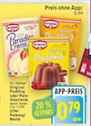 Original Pudding von Dr. Oetker für 0,79 € bei E center im Angebot Original Pudding von Dr. Oetker im aktuellen E center Prospekt