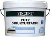 Putz Strukturfarbe 8 kg von VINCENT im aktuellen Hellweg Prospekt