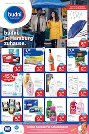 budni Stade Prospekt der aktuellen Woche, gültig von 13.07.2026 bis 18.07.2026 Aktueller budni Stade Prospekt "drogeriemarkt" mit 12 Seiten