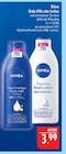 Body Milk im Angebot bei Marktkauf in Fürth Body Milk Angebote von Nivea bei Marktkauf Fürth für 3,99 €