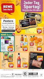 REWE Prospekt "Dein Markt" für Duisburg, 34 Seiten, 12.01.2026 - 17.01.2026