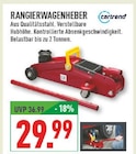 Rangierwagenheber im Angebot bei Marktkauf in Ibbenbüren Rangierwagenheber Angebote von Cartrend bei Marktkauf Ibbenbüren für 29,99 €