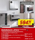 Badmöbelserie „B.Paris“ im Angebot bei toom Baumarkt in Lörrach Badmöbelserie „B.Paris“ Angebote von Fackelmann bei toom Baumarkt Lörrach für 271,99 €