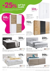 Ähnliche Angebote wie Futonbett im Prospekt "-25% auf fast ALLES!" auf Seite 10 von mömax in Wolfsburg