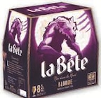 Bière blonde - La Bête en promo chez Super U Meaux à 2,38 €