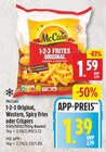 1-2-3 Original, Western, Spicy Fries oder Crispers Angebote von McCain bei nah und gut Bad Oeynhausen für 1,39 €