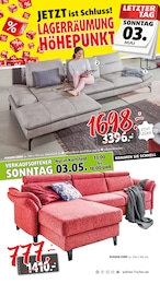 LED im Polstermöbel Fischer Prospekt "JETZT IST SCHLUSS - LAGERRÄUMUNG HÖHEPUNKT" auf Seite 6
