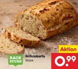 Grillciabatta im Angebot bei Netto Marken-Discount in Langenhagen Grillciabatta Angebote von Back Stube bei Netto Marken-Discount Langenhagen für 0,99 €