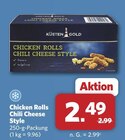 Chicken Rolls Chili Cheese Style Angebote von KÜSTEN GOLD bei combi Osnabrück für 2,49 €