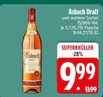 Uralt im EDEKA Prospekt Uralt von Asbach im aktuellen EDEKA Prospekt für 9,99 €