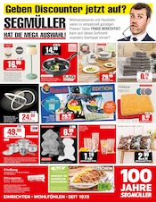 Aktueller Segmüller Prospekt mit Teller, "100 Jahre Segmüller", Seite 6