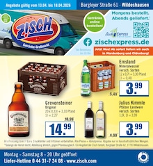 Zisch Prospekt für Goldenstedt: "Aktuelle Angebote", 1 Seite, 13.04.2026 - 18.04.2026