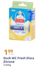 WC Fresh Discs Zitrone Angebote von Duck bei Action Neunkirchen für 1,99 €