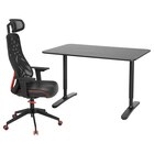 Aktuelles Schreibtisch und Stuhl schwarz Angebot bei IKEA in Erlangen ab 378,00 €
